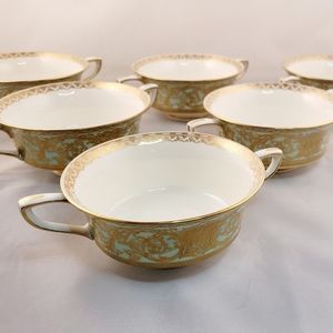 Royal Worcester Embassy Bone China bullion set, Total 6 Place Settings
